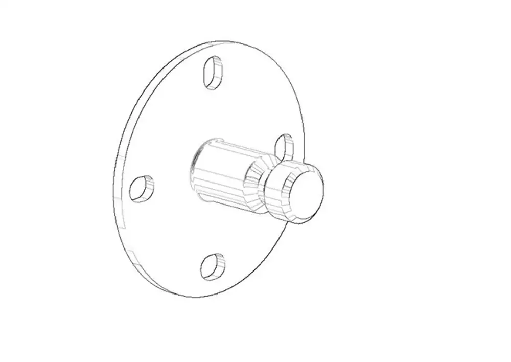 DORNBRACHT Halter ERSATZTEILE 093011041 D. 45 x 25 mm, 09301104190 Galeriebild 1